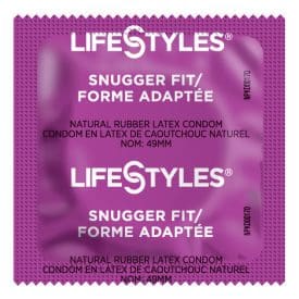 Lifestyles Snugger Fit Latex Condom per case