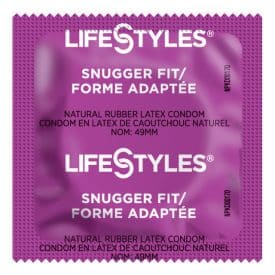 Lifestyles Snugger Fit Latex Condom per case