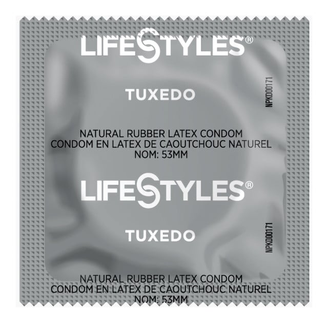 Lifestyles Tuxedo Latex Condom per case Lifestyles Tuxedo Latex Condom per case